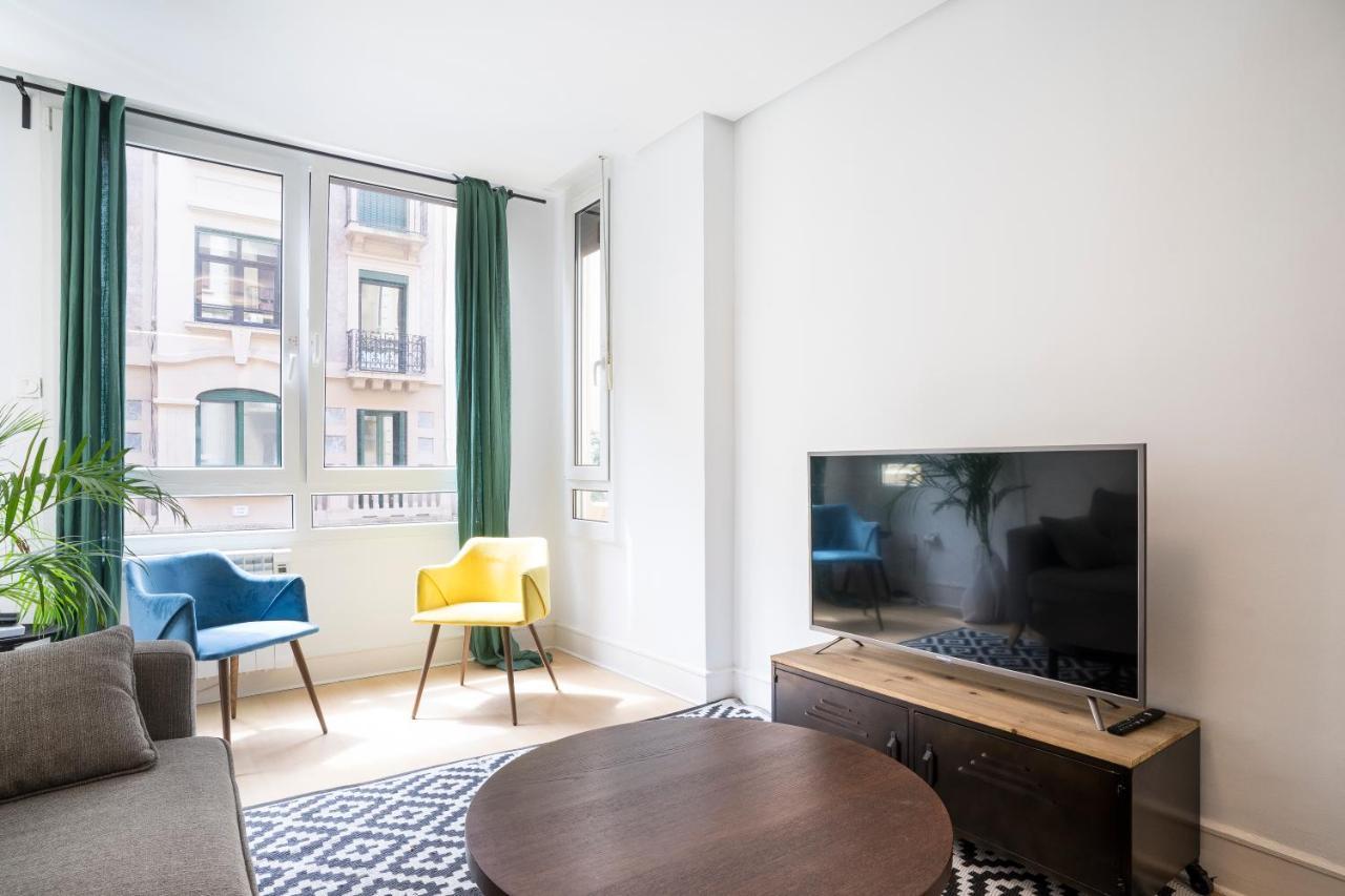 Usandizaga Apartment, Second Line Beach, Free Parking سان سيباستيان المظهر الخارجي الصورة