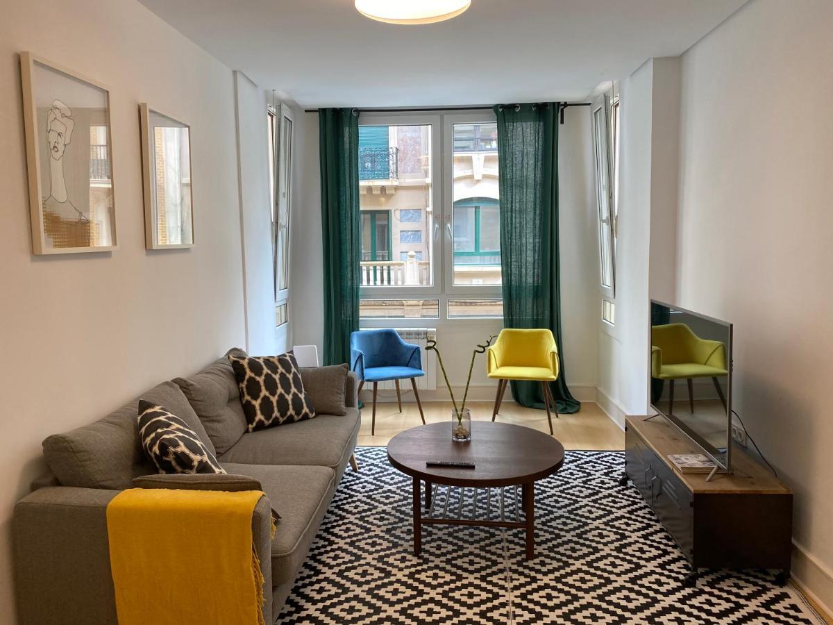 Usandizaga Apartment, Second Line Beach, Free Parking سان سيباستيان المظهر الخارجي الصورة